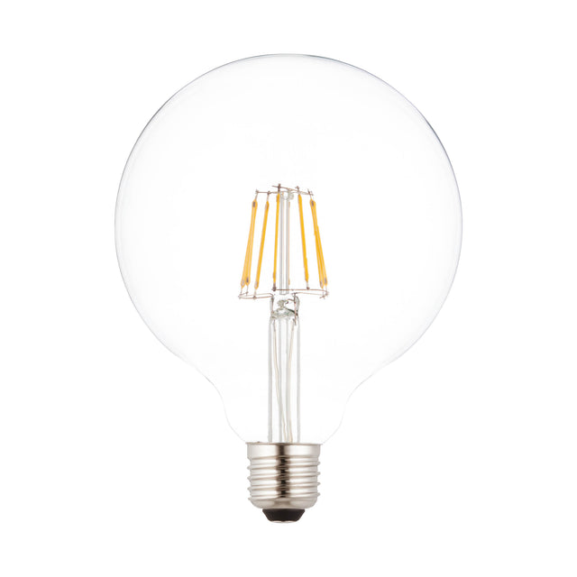 E27 LED FILAMENT GLOBE 125MM 7W | 810LM | 116LM/W | 2700K | Dimmable