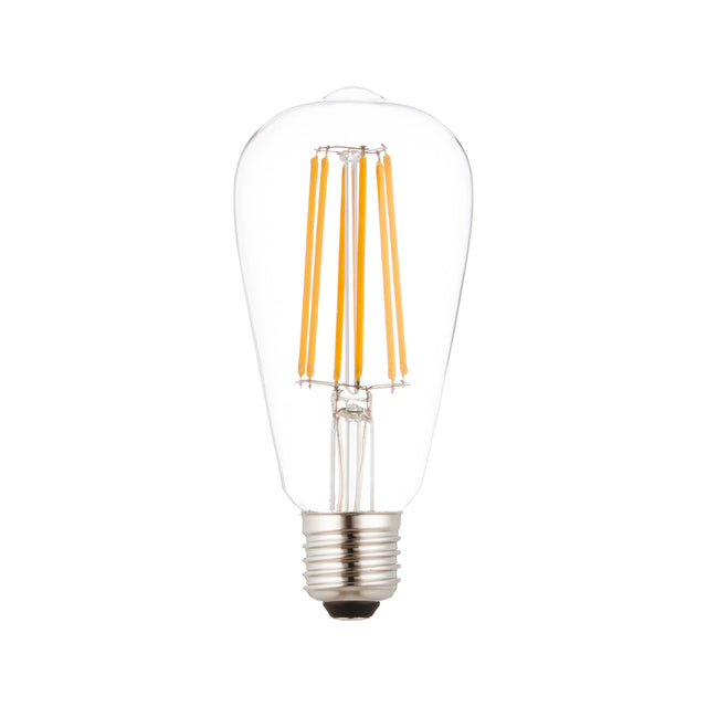 E27 LED PEAR 6W | 450LM  | 75LM/W | 1800K | Dimmable