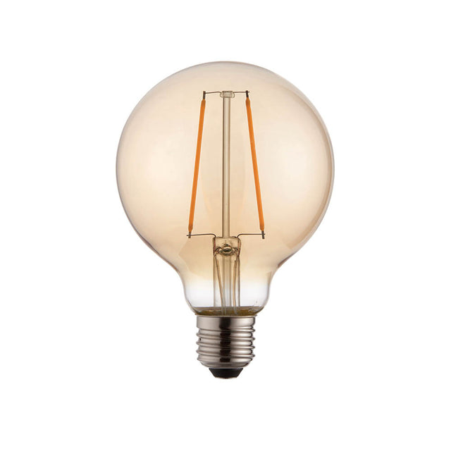 E27 LED filament globe 95mm dia