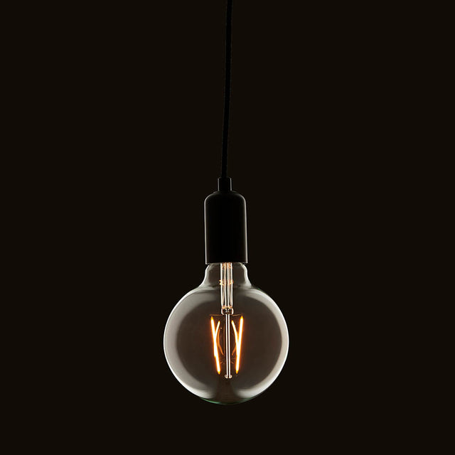 E27 LED filament globe 125mm dia