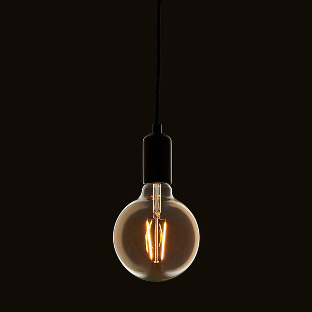 E27 LED filament globe 125mm dia