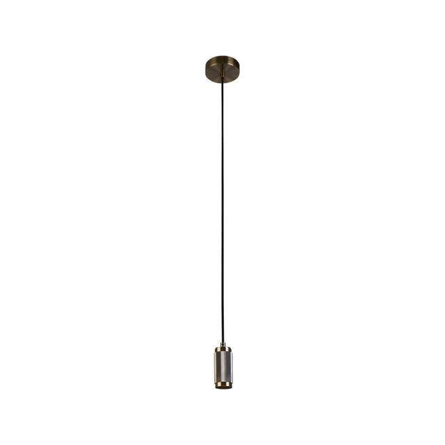 Suspension Cable - Antique Brass & Gold Braided Cable