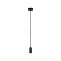 Suspension Cable - Knurled Black Metal & Black Braided Cable