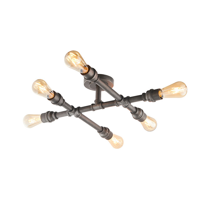 Pipe 6lt semi flush