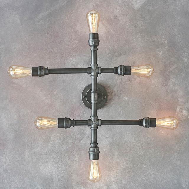 Pipe 6lt semi flush
