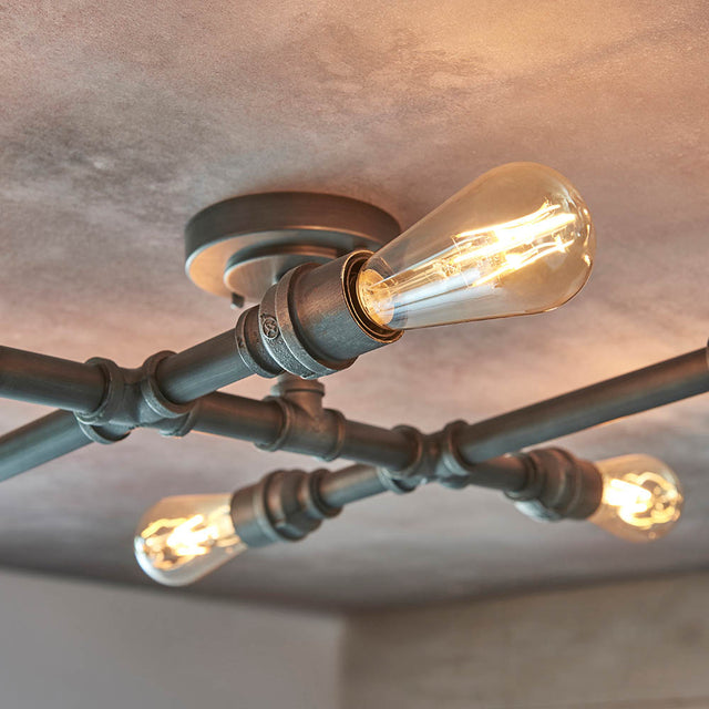 Pipe 6lt semi flush