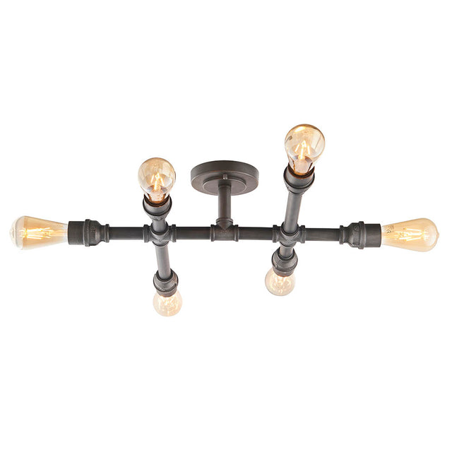 Pipe 6lt semi flush