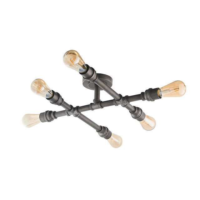 Pipe 6lt semi flush