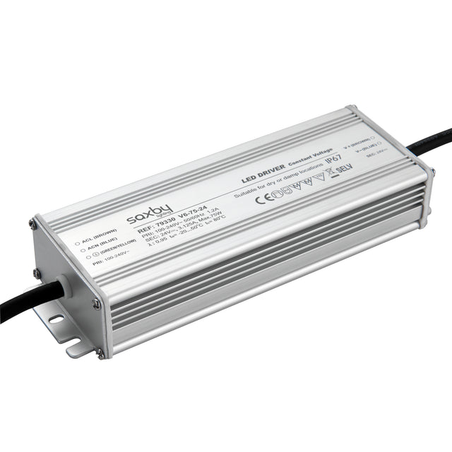 LED driver constant voltage iP67 24V 75W IP67