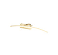Santorini Picture Light - Satin Brass & Polished Metal