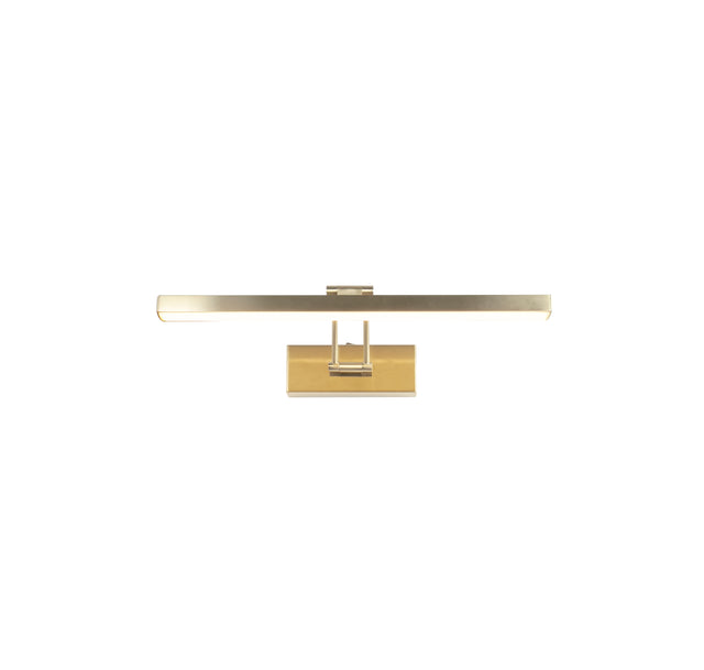 Rhodes Picture Light - Satin Brass Metal