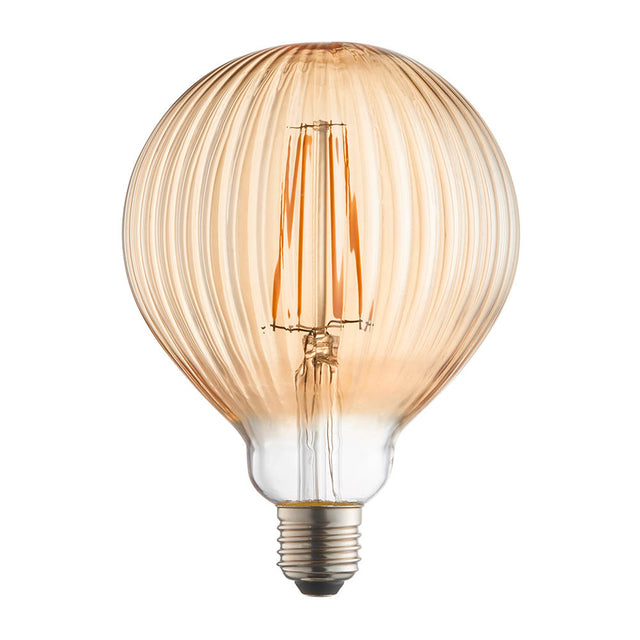Ribb E27 LED filament 125mm dia