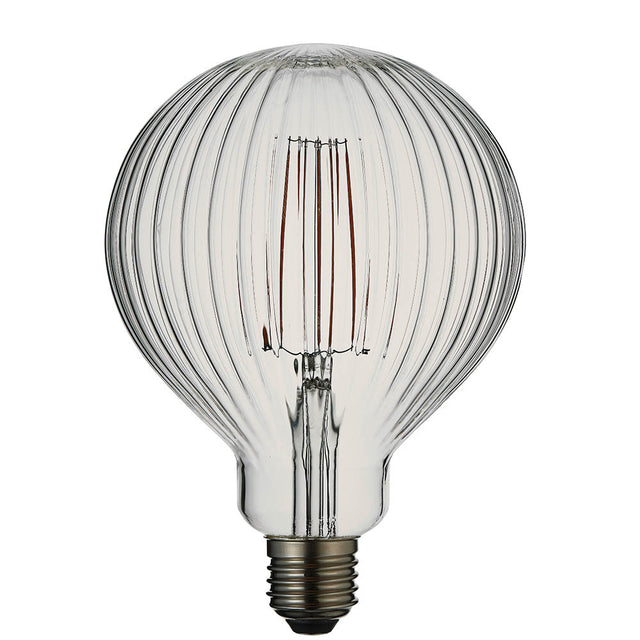 Ribb E27 LED filament 125mm dia