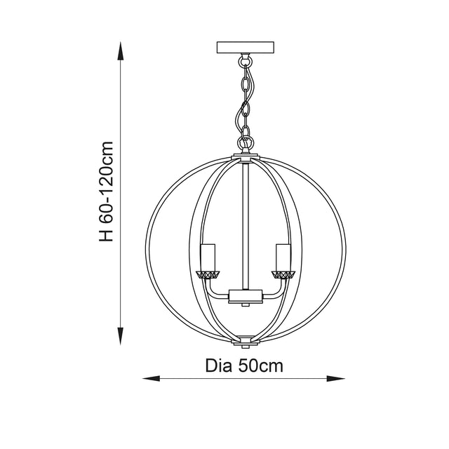 Ritz 6lt pendant