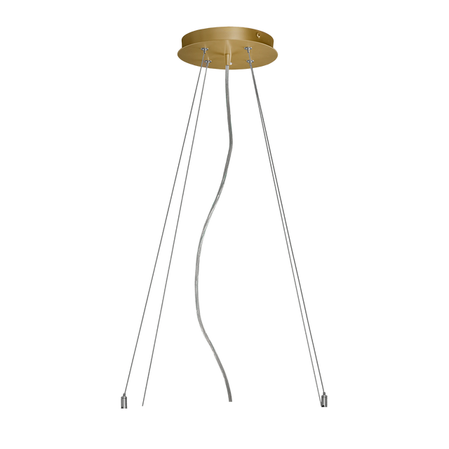 CANOPY TEXTURED DALI TRANSPARENT WHITE (3.1m) 4 STEEL WIRES (3m) CANOPY Ø180