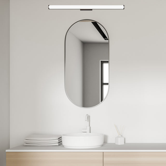 Veritas Bathroom Wall or Ceiling - Chrome & Opal Polycarb