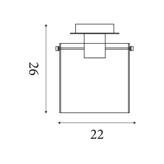 Sweden 1Lt Flush - Mocha Metal & Amber Glass