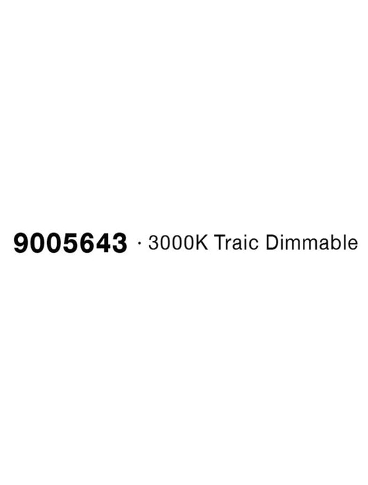 LINUS 3000K Triac Dimmable Champagne Gold Aluminium & Acrylic LED 40 Watt 220-240 Volt 2541Lm IP20 D: 45 H: 9 cm