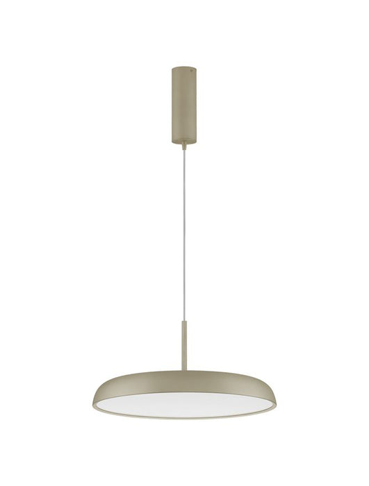 LINUS 2700-4000K CCT Dimmable Champagne Gold Aluminium & Acrylic LED 40 Watt 220-240 Volt 2541Lm IP20 Remote Control Included D: 45 H: 150 cm Adjustable Height