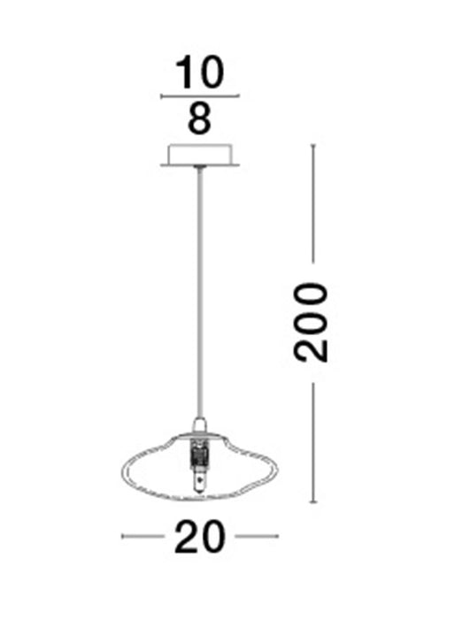 KING Brass Gold Metal Blown Clear Glass LED G9 1x5 Watt 230 Volt IP20 Bulb Excluded D: 20 H: 200 cm Adjustable Height