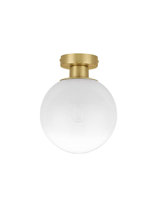 VITA Sandy Gold Metal & Gradient White Glass LED E27 1x12 Watt 230 Volt IP20 Bulb Excluded D: 20 H: 25.5 cm