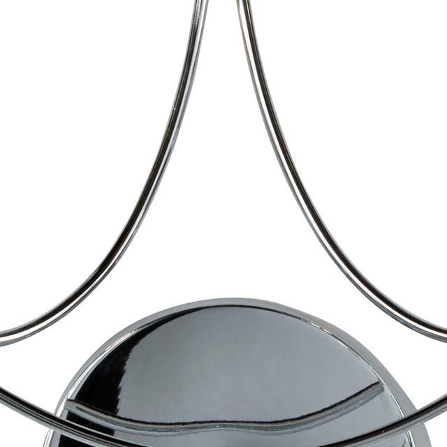 Autumn 2LT Bathroom Wall Light - Chrome Metal