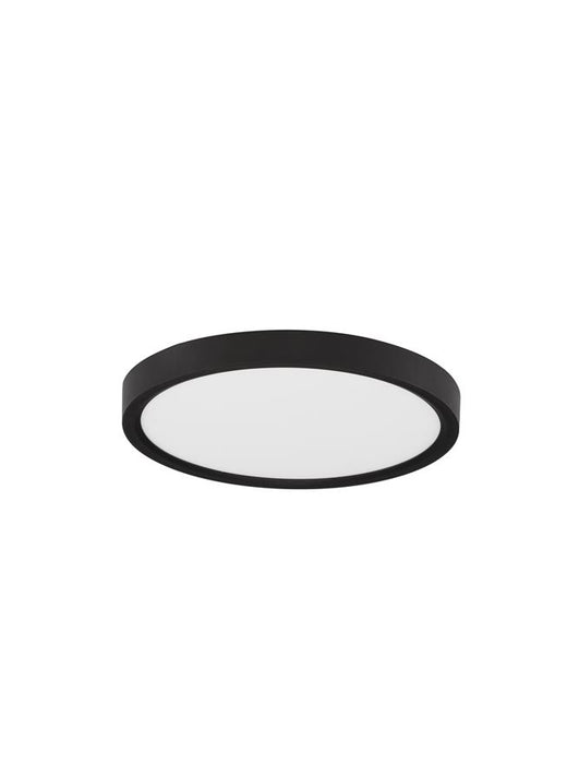 DIXIE Black ABS & Acrylic LED 18 Watt 220-240 Volt 1800Lm Selectable - CCT 3000K - 4000K - 6500K IP20 D: 22 H: 2.5 cm SELECTABLE CCT