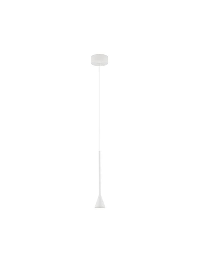 NET Triac Dimmable White Aluminium LED 6 Watt 220-240 Volt 262Lm 3000K IP20 D: 6 H: 200 cm Adjustable Height