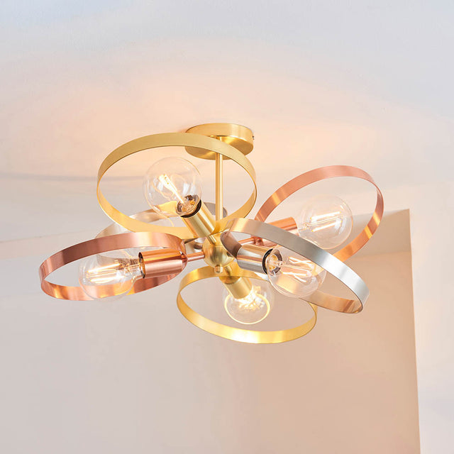 Hoop 6lt Semi Flush
