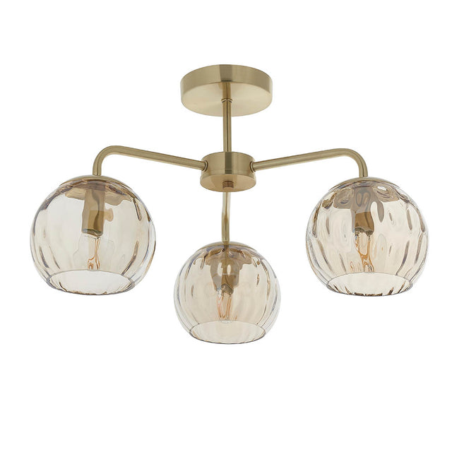 Dimple 3lt semi flush