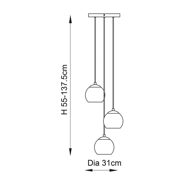 Dimple 3lt pendant