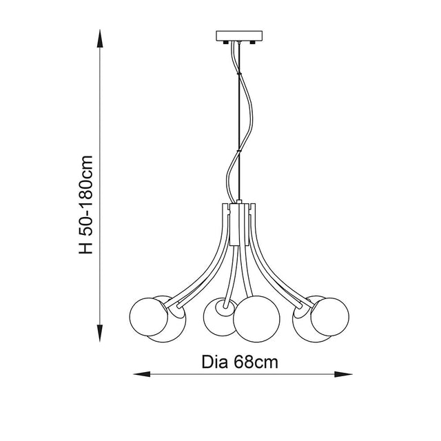 Bloom 6lt pendant