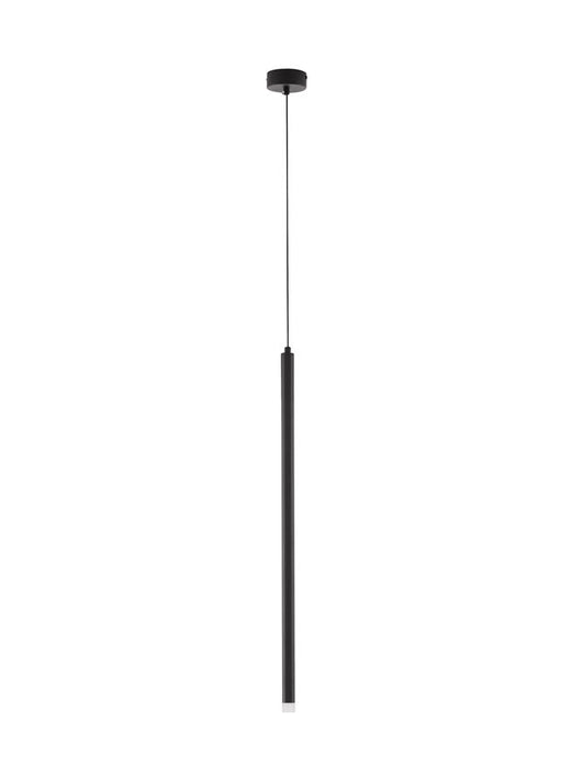 TRIMLE Sandy Black Aluminium & Acrylic LED 3 Watt 230 Volt 271Lm 3000K IP20 D: 2.5 H1: 70 H2: 150 cm Adjustable Height