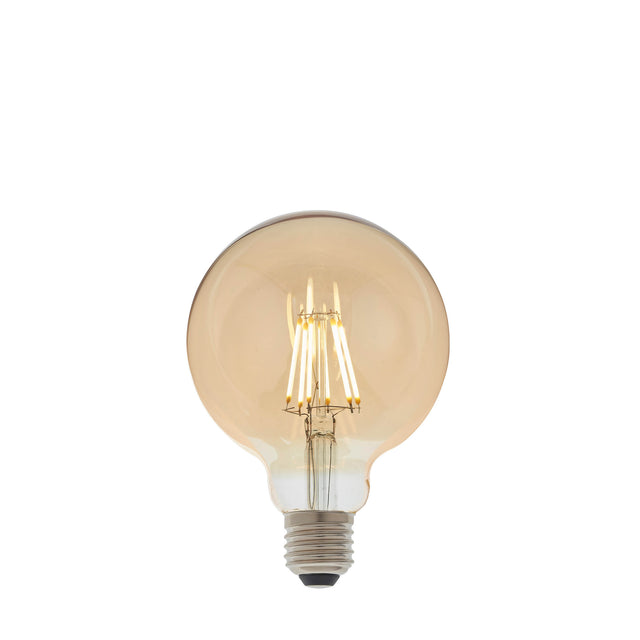 E27 LED filament globe 95mm dia