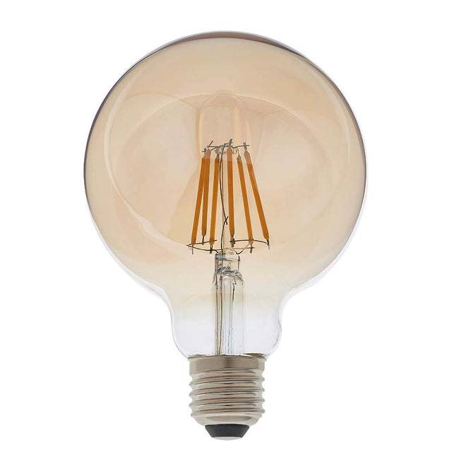 E27 LED filament globe 95mm dia