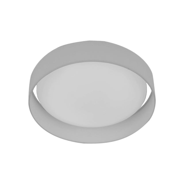Gianna LED Flush Ceiling Light - Acrylic, & Fabric Shade