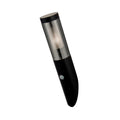 Batton Outdoor Wall Light-Black Metal & Smoked Polycarbonate