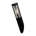 Batton Outdoor Wall Light-Black Metal & Smoked Polycarbonate