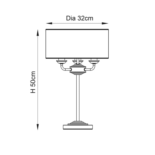 Highclere 3lt table