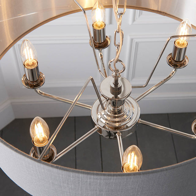 Highclere 6lt pendant