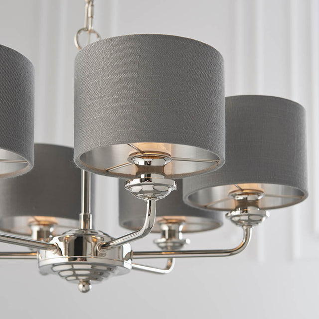 Highclere 6lt pendant