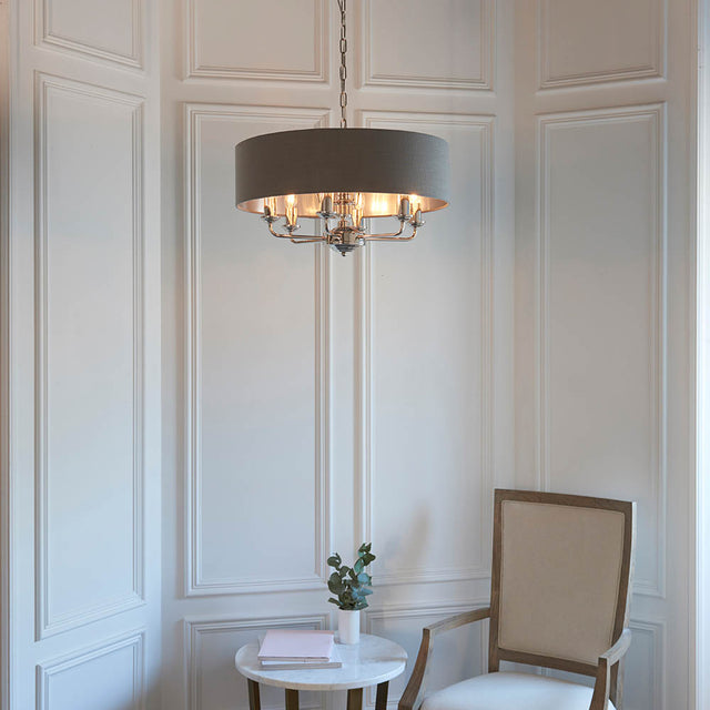Highclere 8lt pendant