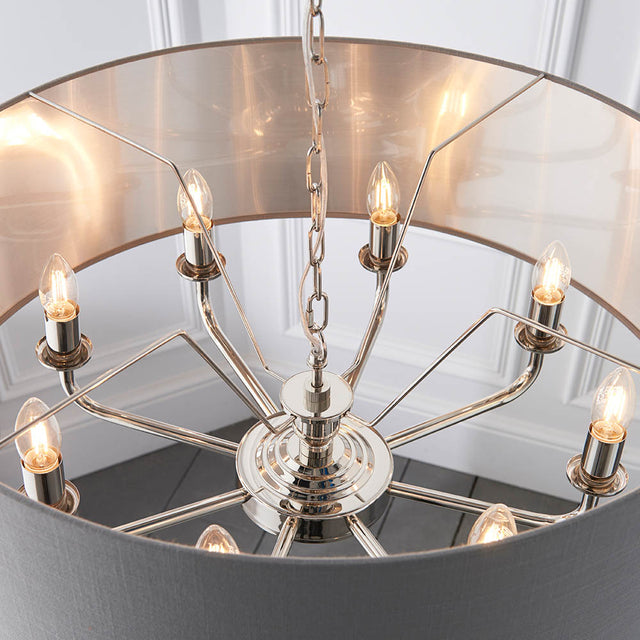 Highclere 8lt pendant