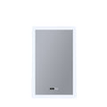 Rectangle Bathroom Mirror-Digital Clock,Demister Pad