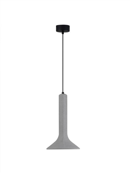 DYLAN Gray Cement LED E14 1x5 Watt 230 Volt IP20 Bulb Excluded D: 22.3 H: 150 cm Adjustable Height