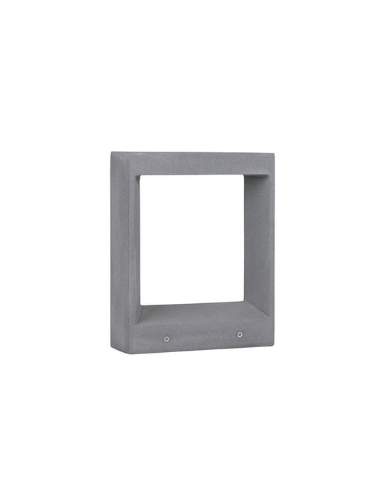 CAIRO Gray Cement Glass Diffuser LED 8 Watt 380Lm 3000K 120-230V IP65 L: 28 W: 10 H: 35 cm