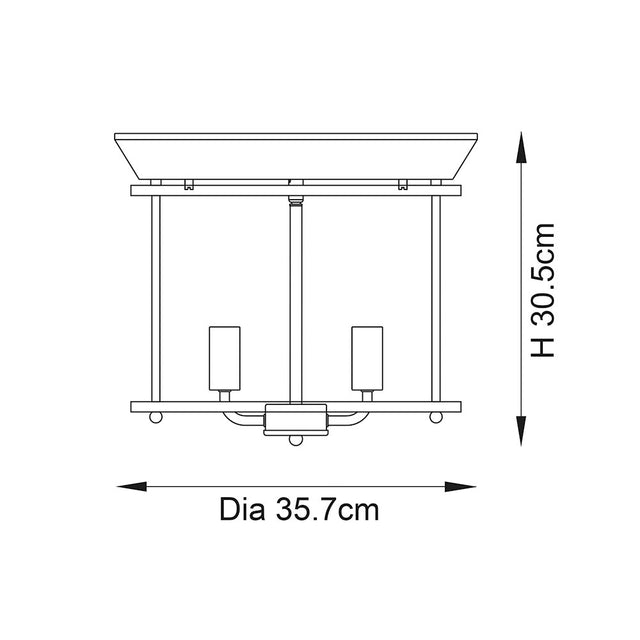 Hampworth 3lt flush