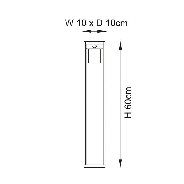 Hallam Bollard photocell & PIR