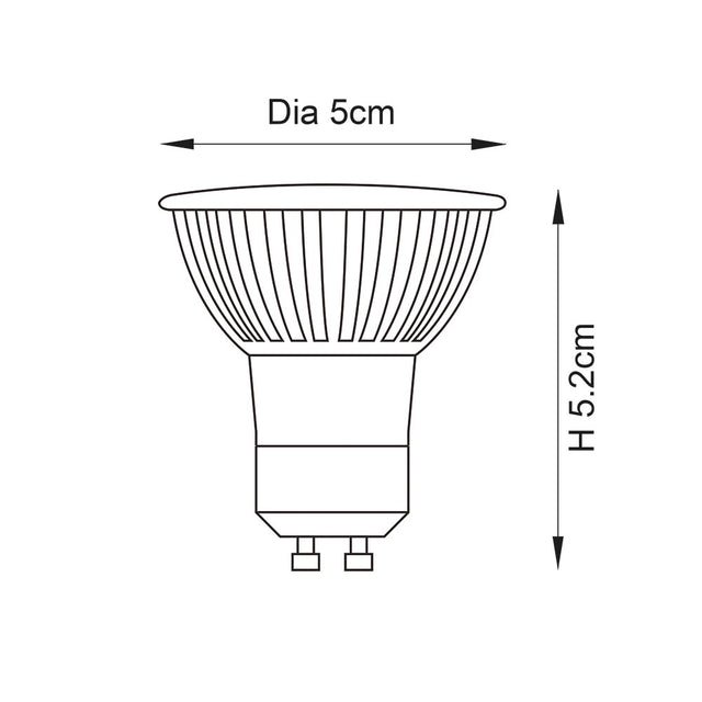 GU10 LED SMD Dimmable
