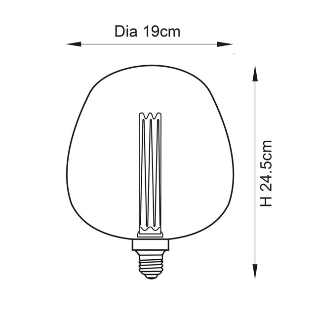 Roves E27 Led anti glare